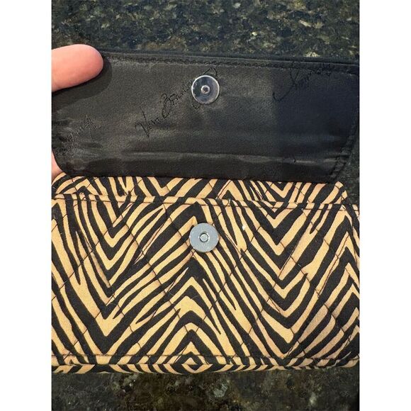Vera Bradley Women's Quilted Animal Print Wallet Bundle of 2 - Picture 6 of 11